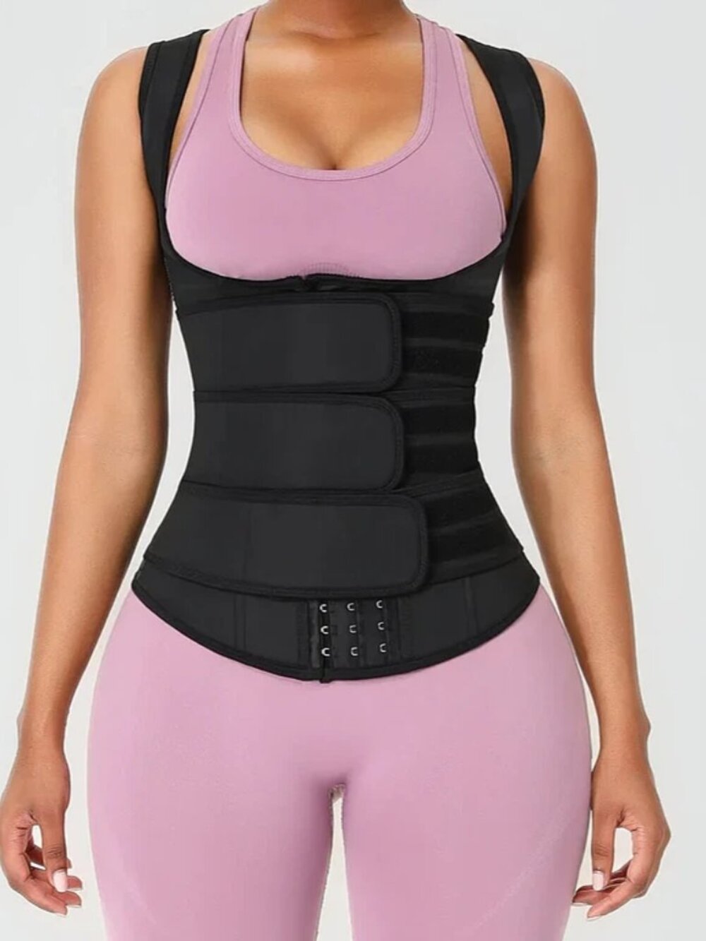 Women Waist Trainer Corset Weight Slimming Body Shaper Sauna Vest M NWOT!LQQK!